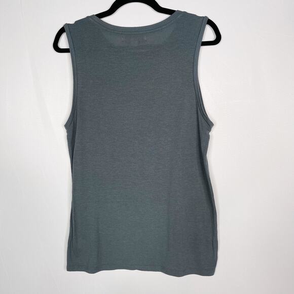 Spiritual Gangster Small S Gray Wander With Love Tank Top Chakra Tank Army Crew - Picture 2 of 10